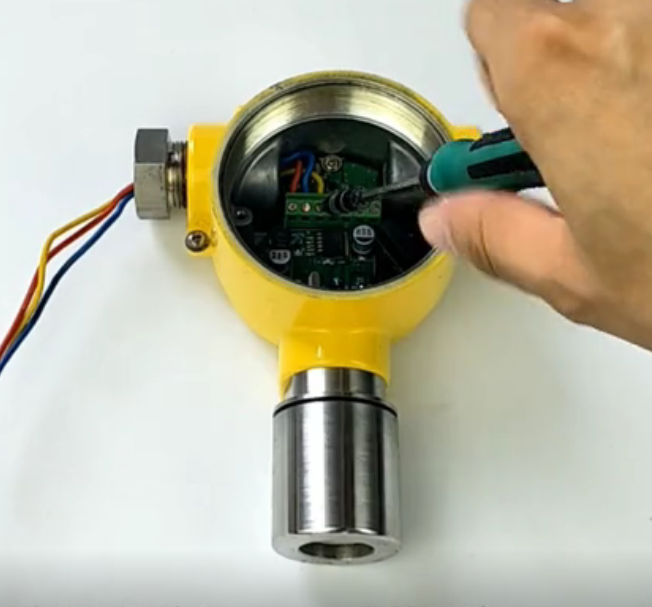 固定式气体检测仪4-20ma接线指导视频
