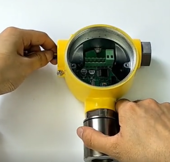 固定式气体检测仪RS485产品接线视频